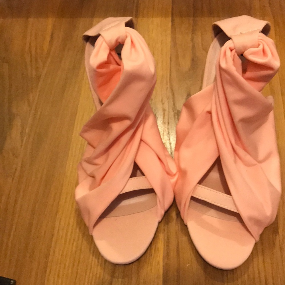 Heels baby pink